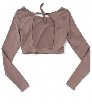 Free People Very Prairie Layer Crop Top in Moonlight Mauve thumbnail 4