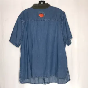 Vintage White Stag Plus Woman Embroidered Shirt thumbnail 6