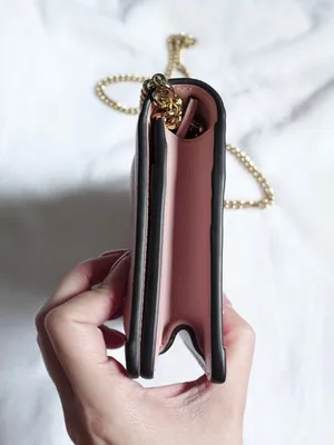 GUCCI Gg Matelassé Chain Wallet - Light Pink thumbnail 5