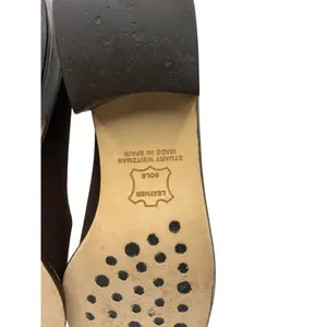 Stewart Weitzman Women's Brown Chunky Block ‎ Heal Flats Square Toe Size 8N thumbnail 7