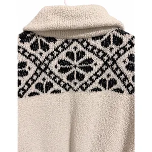 Pilcro Maia Cropped Quarter-Zip‎ Pullover Sweater Women's Size Small thumbnail 4
