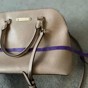 Michael‎ Kors Cindy Dome Satchel BLUSH PURSE Leather thumbnail 4