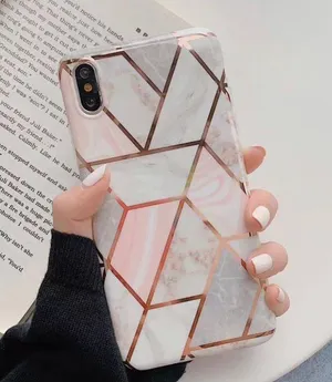 Iphone XS max marble case thumbnail 1