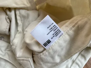 Uniqlo Straight White Jeans thumbnail 5