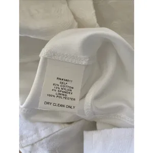 David Meister Crochet Lace Jacquard Sheath Dress Womens Size 4 White Bridal thumbnail 8
