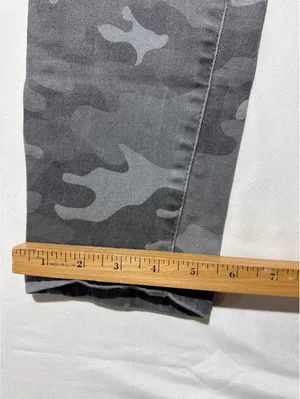 Gray Camouflage Pants with Front Pockets - Size 12 thumbnail 2
