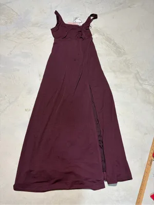Birdy grey Alex Cabernet Sleeveless Maxi Dress bridesmaid large thumbnail 1