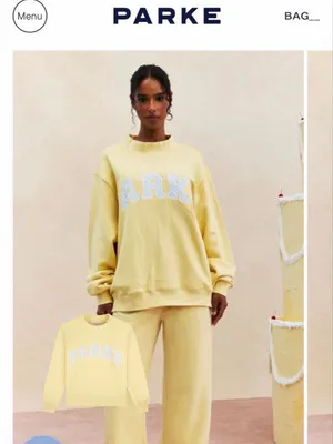 SOLD OUT Banana Cream Parke NWT XXL thumbnail 3