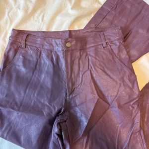 Princess Polly Purple Leather Pants thumbnail 3