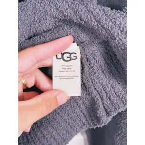 UGG Womens Asala Fleece Pullover Hoodie Size Large Gray Cozy Lounge Comfort thumbnail 8