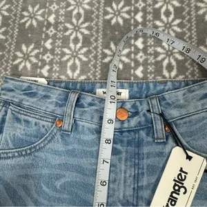 NWT Free People Wrangler Wanderer 622 Hi Rise Flare Jean Limited Edit Wild Thing thumbnail 9