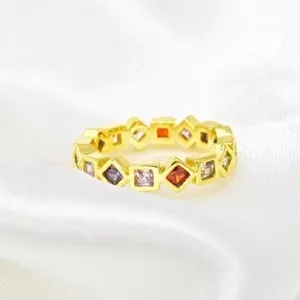 Colorful Cubic Zirconia Band thumbnail 5