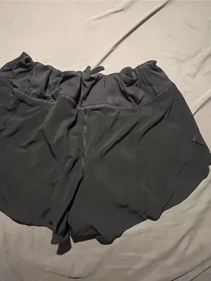 Athleta run with it black shorts thumbnail 5