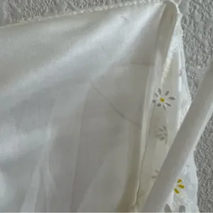 Zara White Ruched Draped Daisy Floral Cami Top Daisy Medium thumbnail 5