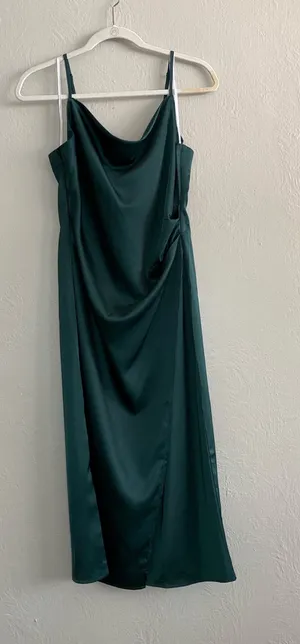 Lulus Midi Dress Green Emerald thumbnail 1