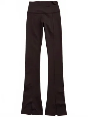 AE OFFLINE By Aerie The Hugger Mini Flare Legging American Eagle Deep Earth S thumbnail 4