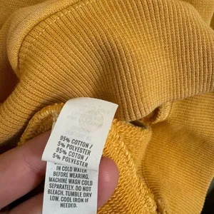 Aerie OFFLINE Oversized Golden Yellow Hoodie Sweatshirt Small thumbnail 4