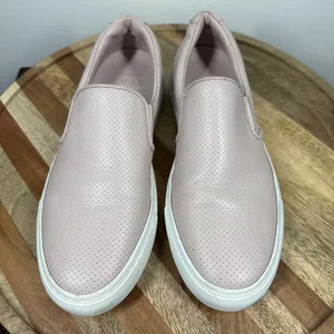 Greats The Wooster‎ Blush Perforated Pink Leather Slip On Shoes Womens Size 9.5 thumbnail 7