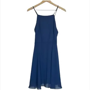 Lulus ✨ Letter of Love Navy Blue Backless Skater Dress✨ thumbnail 6