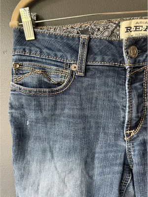 Ariat Real Denim Mid Rise Bootcut Jeans Size 27 x 32 thumbnail 9