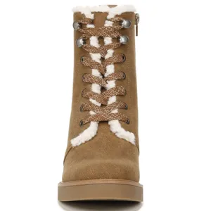 NWT LifeStride Heels LifeStride | Rhodes Cozy Boot Sherpa Lined Suede Leather thumbnail 4