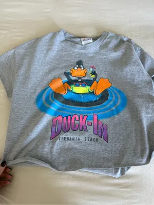 Vintage duck tee Gray Size L thumbnail 2