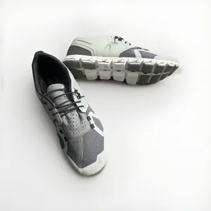 On Cloud Women's Running Shoes W9.5 Slate Rock Swiss Cloud 5 Gray Black EC thumbnail 5