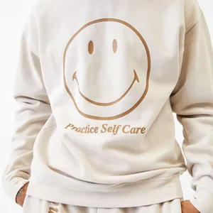 PacSun Cream Smiley Crewneck Sweater thumbnail 2