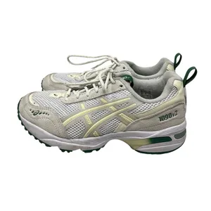 Asics Gel 1090 v2 White Green Running Shoes 6.5 thumbnail 5
