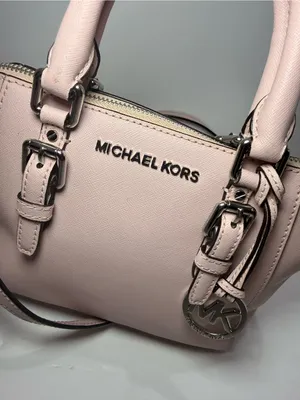 Michael Michael Kors Blush Pink Saffiano Leather Small Satchel Crossbody thumbnail 14