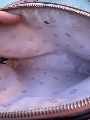 Kate Spade Mini Dusty Pink Crossbody Purse with Gold Hardware thumbnail 4