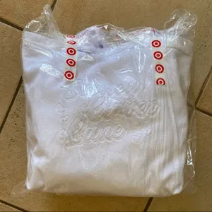 Stoney Clover Lane target white terry cloth beach tote bag brand new with tags thumbnail 5