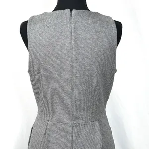 Madewell Dress Womens M Wedding Guest Resort‎ Vacation Sleeveless Cotton Gray thumbnail 11