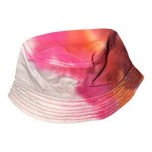 Steve Madden Pink/White Tie Dye Bucket Hat thumbnail 4