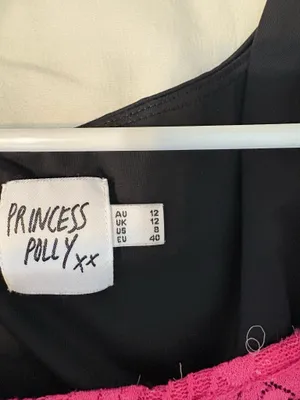 Princess Polly Top Black thumbnail 4