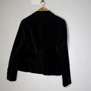 eddie bauer Black Velvet Blazer Double Button‎ Size 10 thumbnail 5