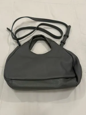 The Sak Rylan Mini Crossbody Satchel Bag – Gray Pebbled Leather thumbnail 2