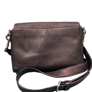Marc Jacobs Black Leather Scalloped Crossbody Purse Bag thumbnail 4