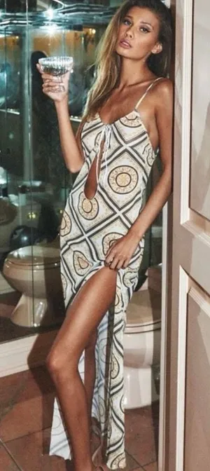 Jagger & Stone Paris The Paris Sheer maxi dress US size 6 thumbnail 1