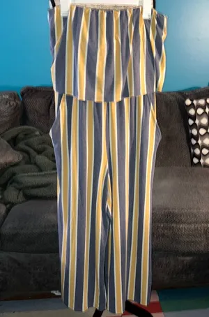 BeBop Strapless Jumpsuit, XL thumbnail 1