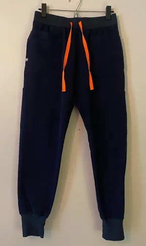 FIGS Navy Blue Zamora Jogger Scrub Pants Uniform Nurse Doctor Women's size Small thumbnail 1