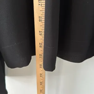 Aritzia Wilfred Sheer Sleeved Top Size Small Black thumbnail 8