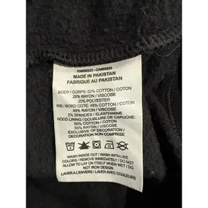Nike Womens Sportswear Funnel Neck Hoodie Black‎ Fleece Pullover Small 3590 thumbnail 5