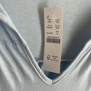 J.Crew Broken-in Jersey Tiered Mini Dress Light Blue thumbnail 7