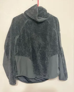Nike Sherpa Therma Fleece Training‎ Pullover Hoodie Black Women's Medium thumbnail 1