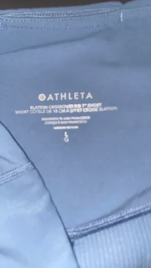 Athleta Elation Crossover Rib 7” Short thumbnail 4