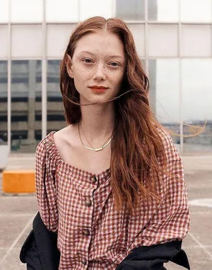 Madewell Gingham Seersucker Puff-Sleeve Button-Front Top Size 4 thumbnail 5