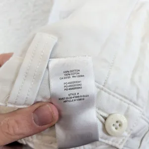 TNA Aritzia White Cotton‎ Wide Leg Cargo Pants Size 2 RVST 03-06-41848-R-SU23 thumbnail 5