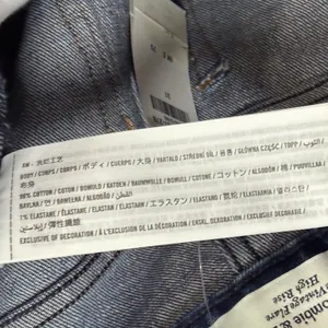Abercrombie & Fitch The Vintage Flare Jeans Womens 31‎ Blue High Rise Raw Hem thumbnail 14