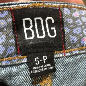 Bdg denim patch skirt nwot thumbnail 5